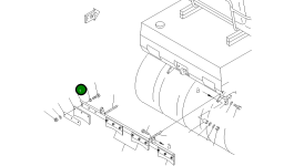 Кронштейн 258-70-55100 Komatsu