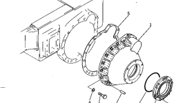 Корпус 113-27-31110 Komatsu