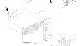 Кронштейн 4A1-54-11291 Komatsu
