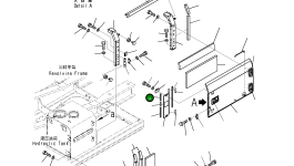 Лист 208-54-74780 Komatsu