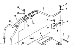 Шланг 07260-24100 Komatsu