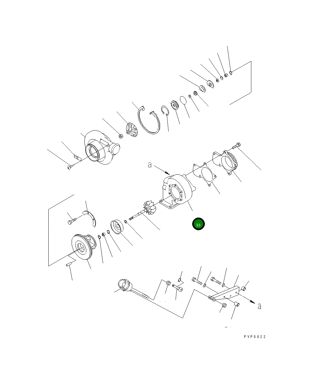 Корпус 1304929H1 Komatsu
