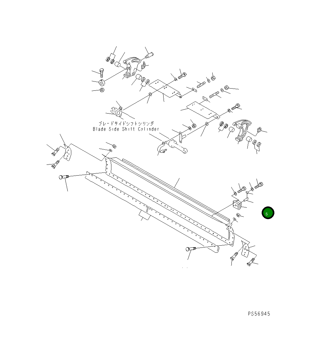 Палец 235-70-11290 Komatsu