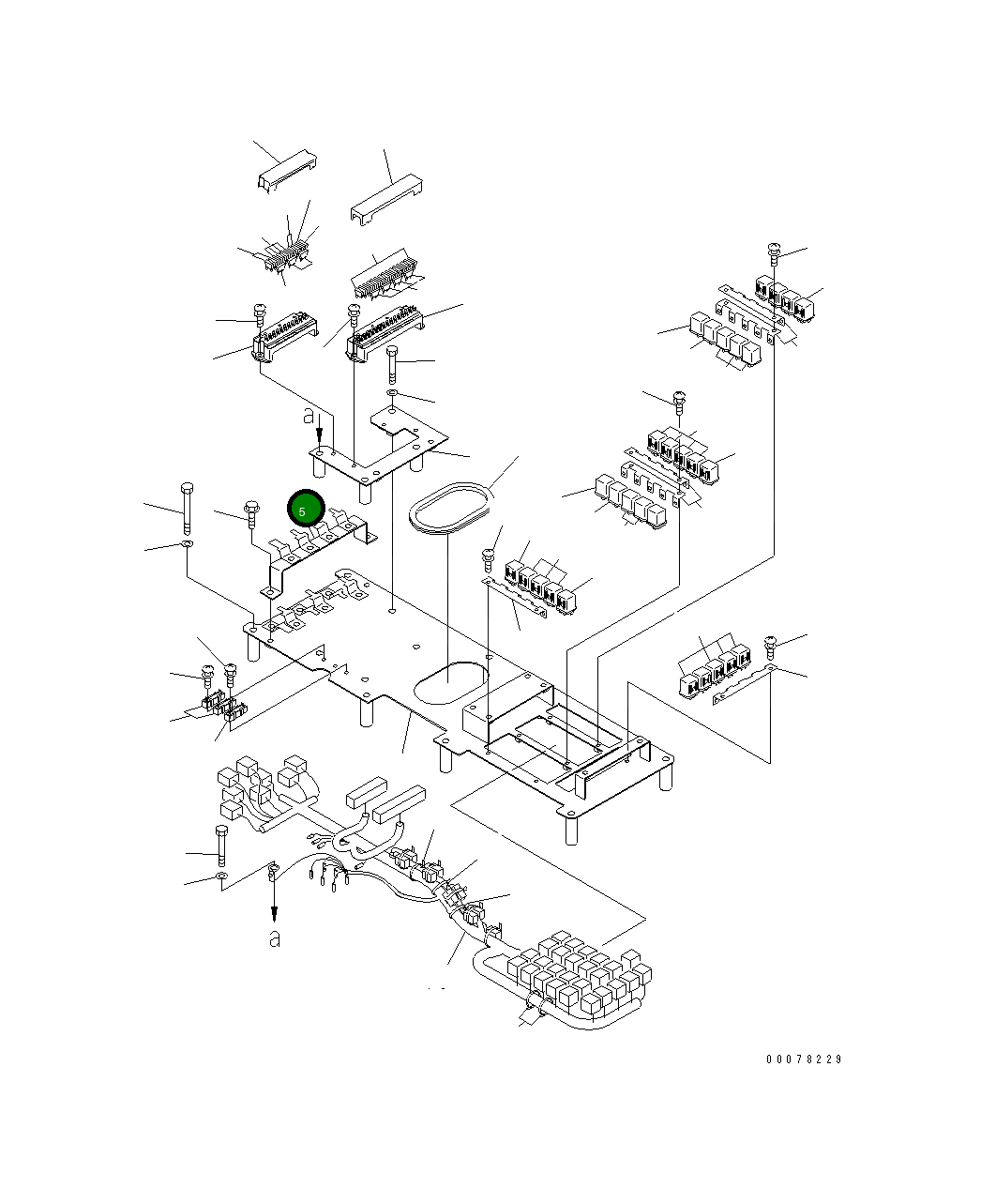 Кронштейн 567-06-76120 Komatsu