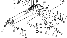 Втулка 206-70-45570 Komatsu