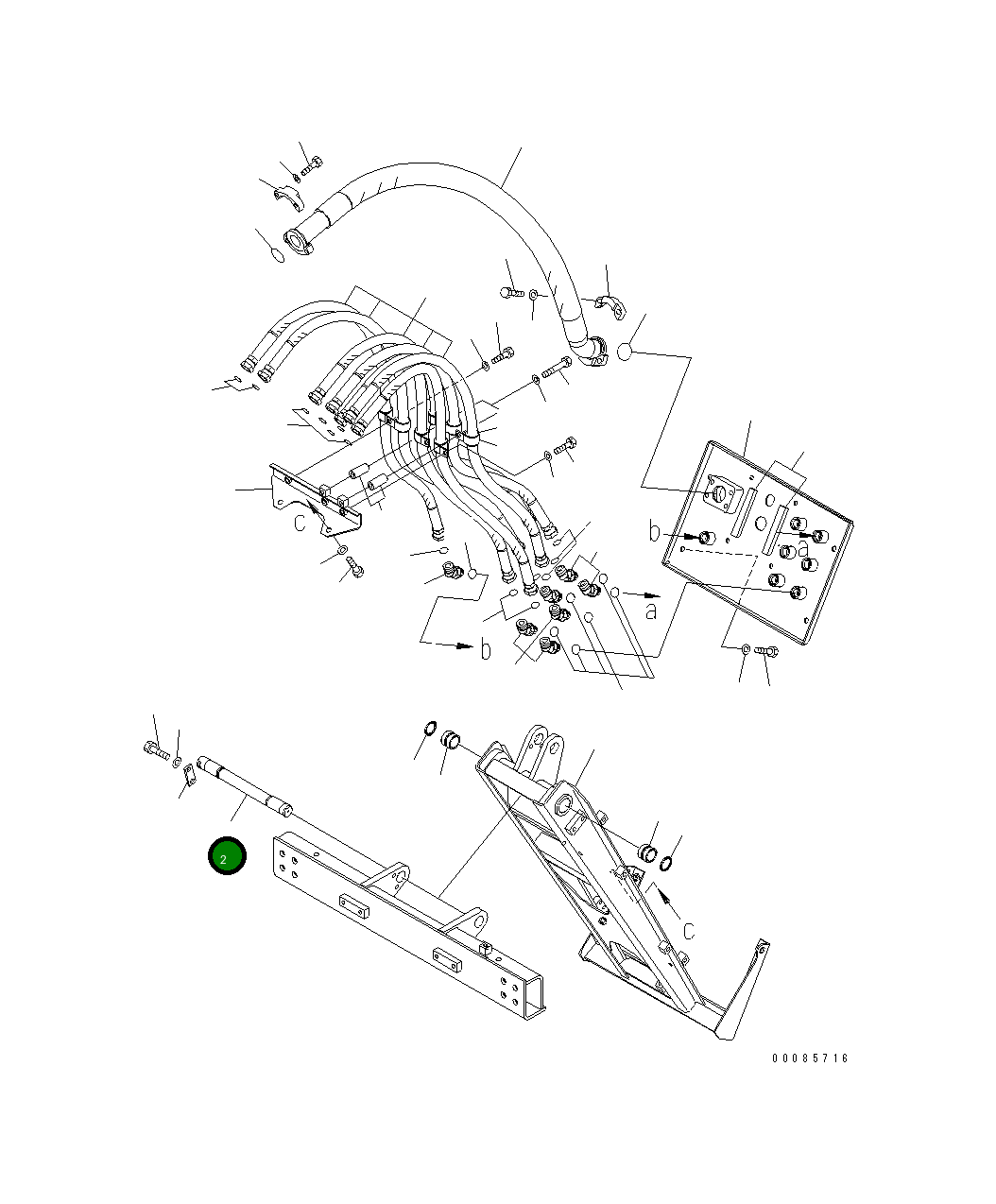 Палец 21T-98-31290 Komatsu