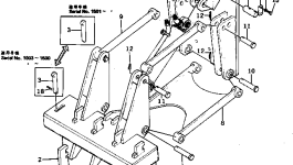 Хвостовик 237-71-51310 Komatsu