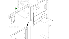 Опора 195-01462A Komatsu