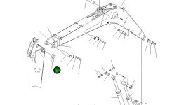 Палец 202-70-61210 Komatsu