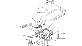 Корпус 130-40-61130 Komatsu