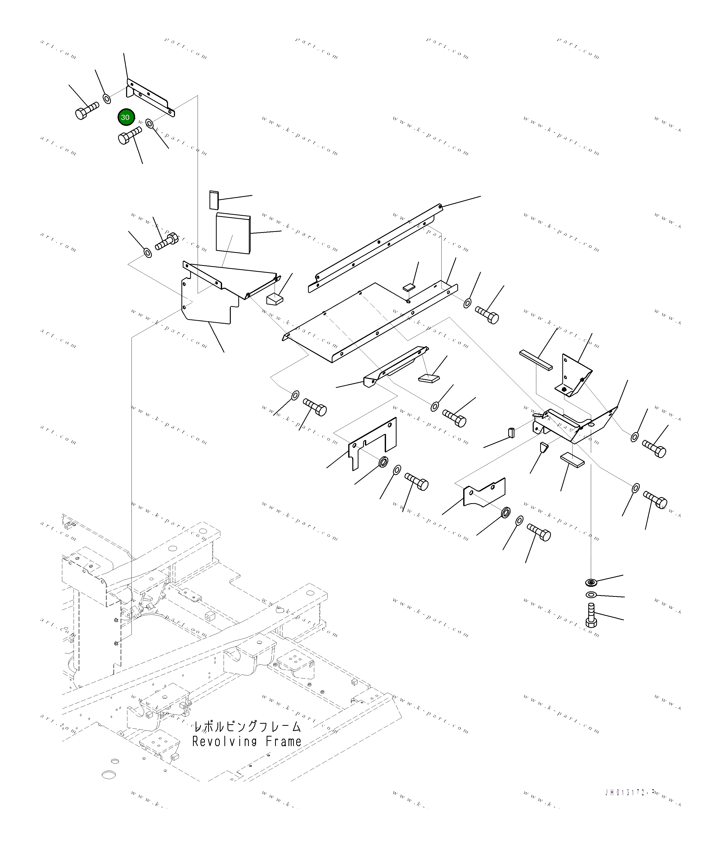 Лист 2A7-54-11931 Komatsu