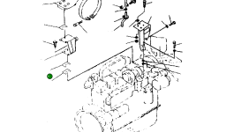 Кронштейн 419-01-D2180 Komatsu