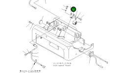 Кронштейн 581-35-16251 Komatsu