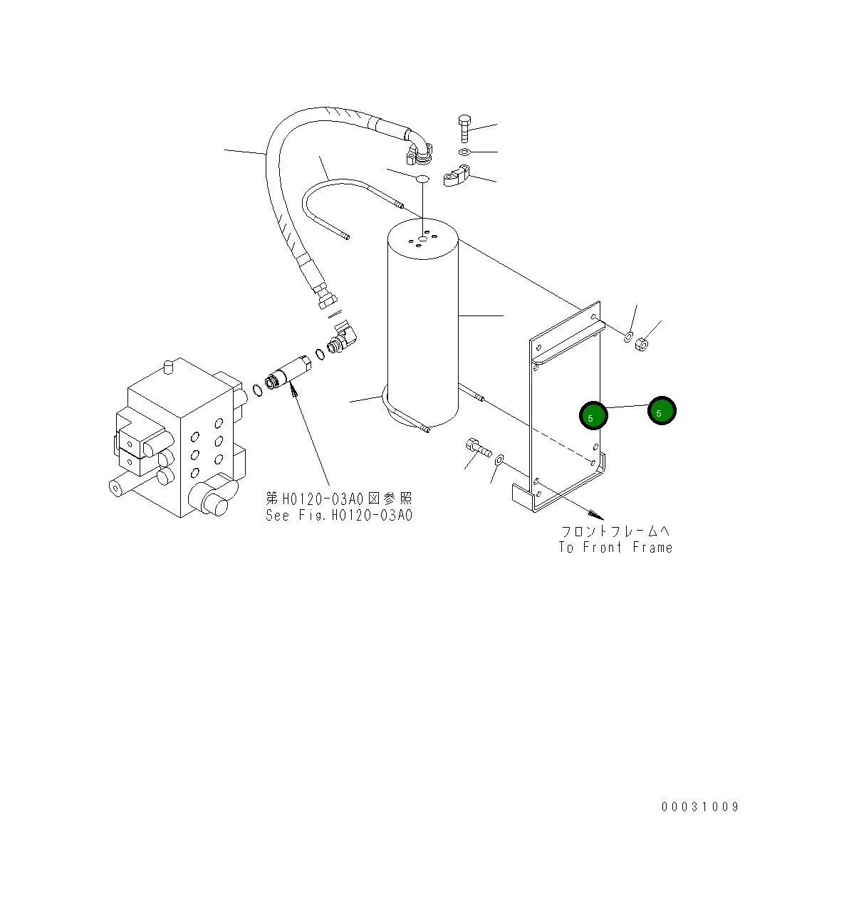 Кронштейн 423-S99-3111 Komatsu