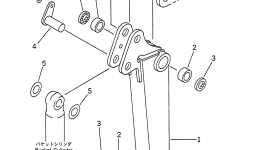 Палец 21A-70-11150 Komatsu