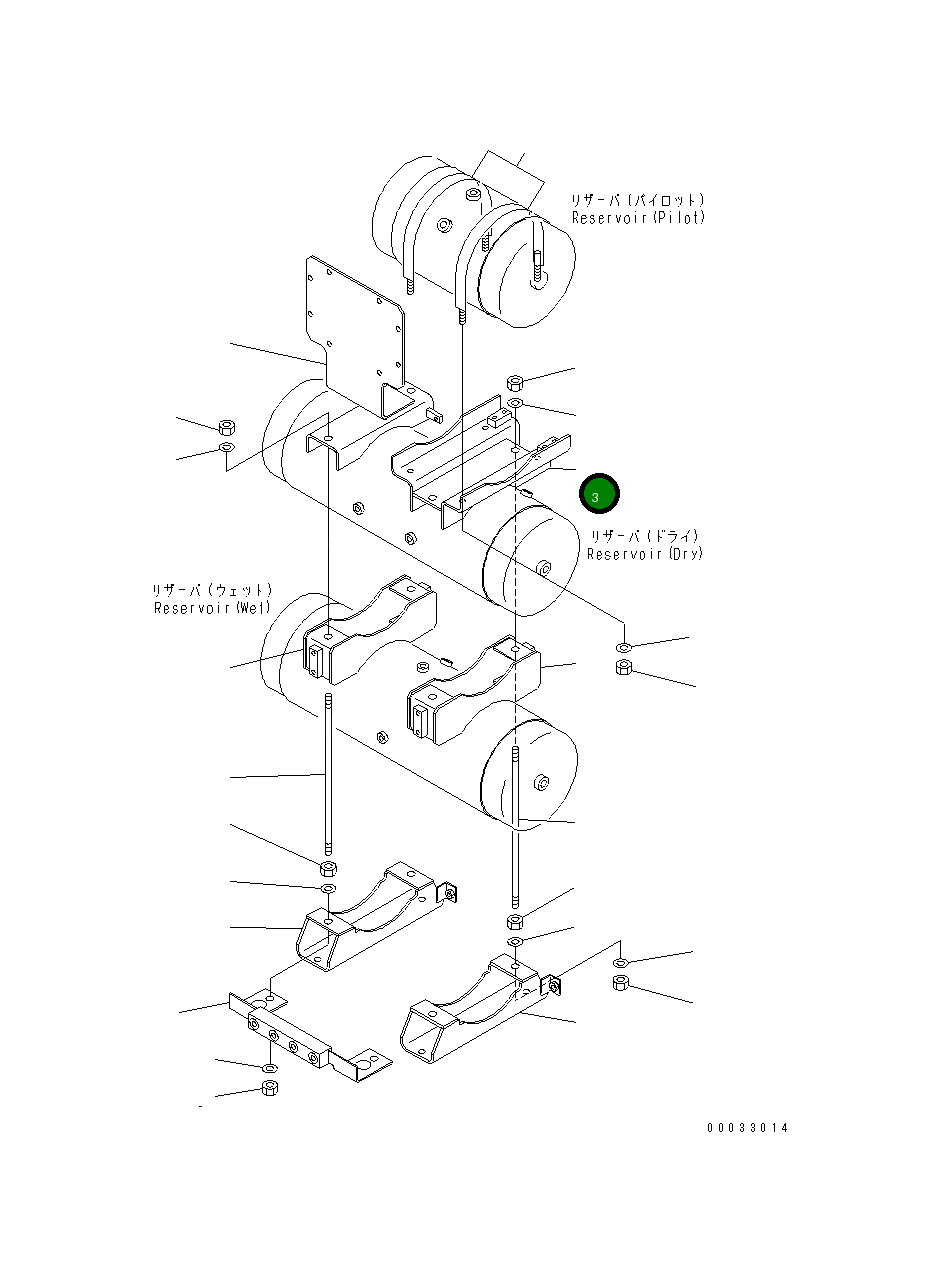 Кронштейн 567-88-76130 Komatsu