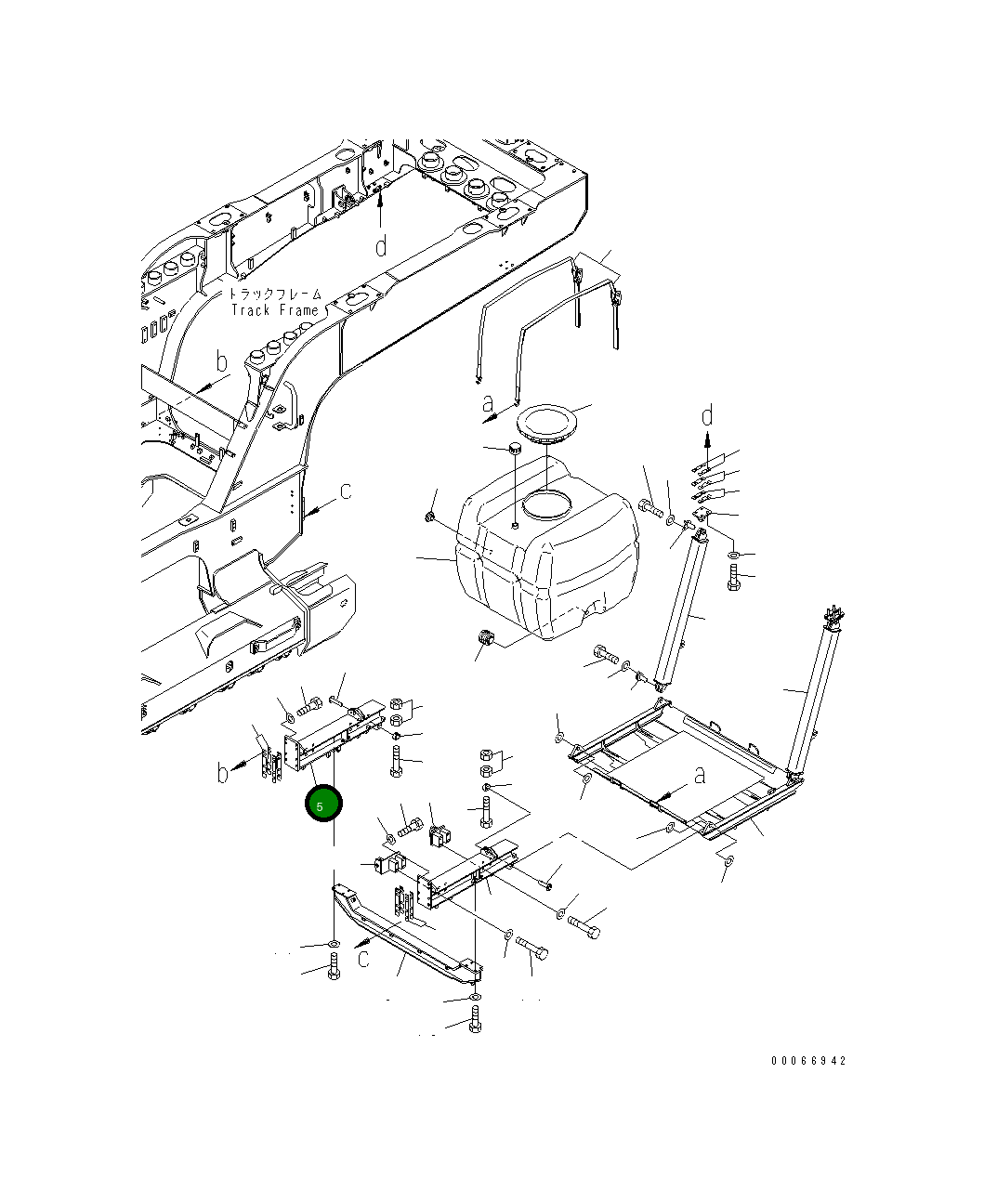Кронштейн 8234-79-1191 Komatsu