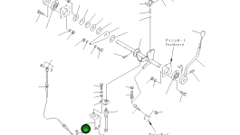 Кронштейн 266-30-76800 Komatsu