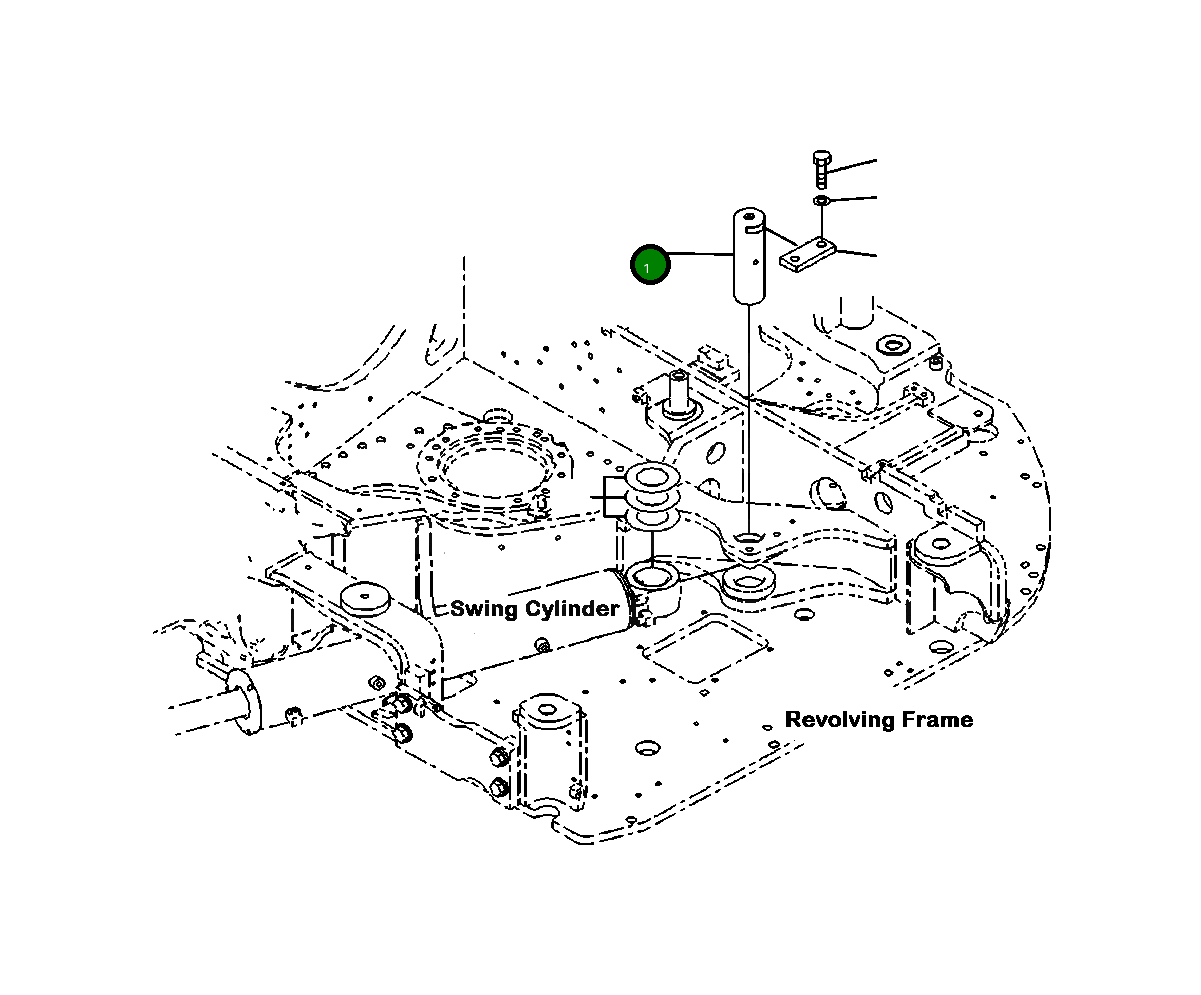 Палец 22P-70-11351 Komatsu