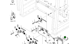 Кронштейн 23B-54-82111 Komatsu