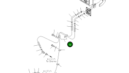 Клипса 569-06-61980 Komatsu