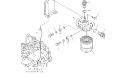 Кронштейн 6732-61-8210 Komatsu