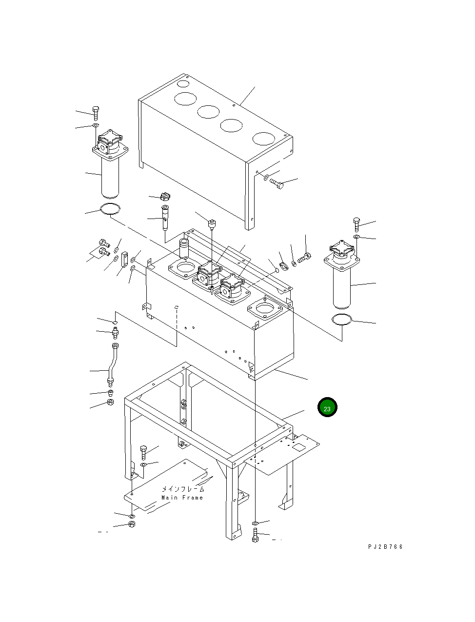 Кронштейн 262-809-2740 Komatsu