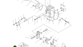 Кронштейн YM119326-66911 Komatsu