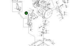 Кронштейн 22J-01-15122 Komatsu