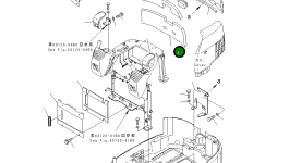 Лист 22J-54-15450 Komatsu