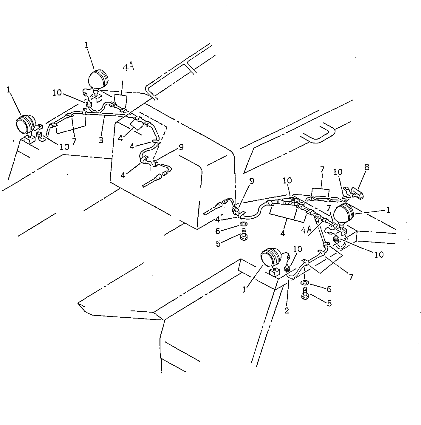 Клипса 41E-06-14810 Komatsu