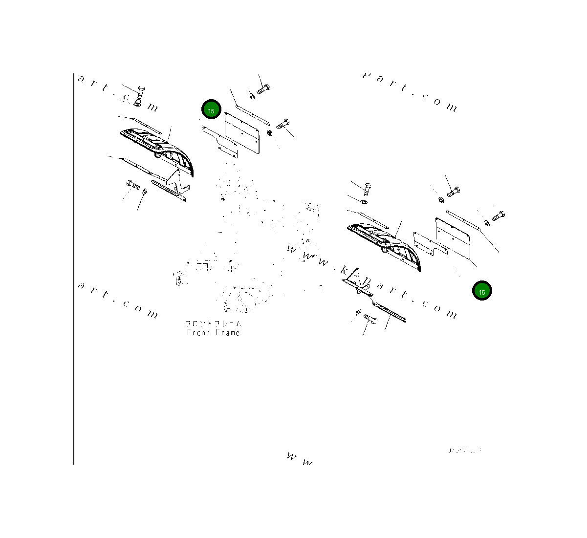Лист 421-54-64341 Komatsu