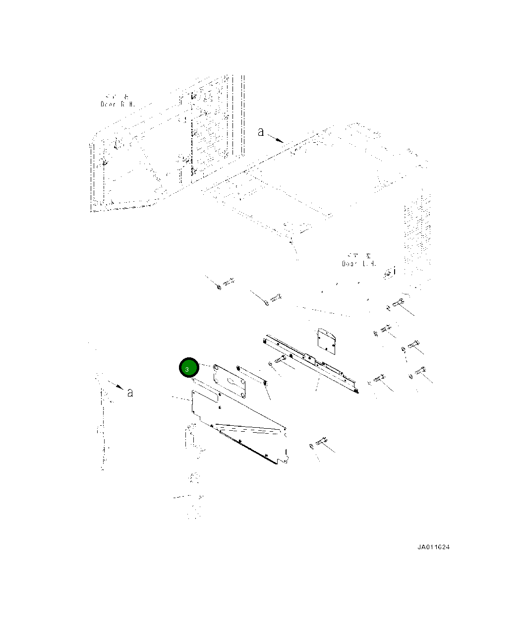 Лист 418-54-51650 Komatsu