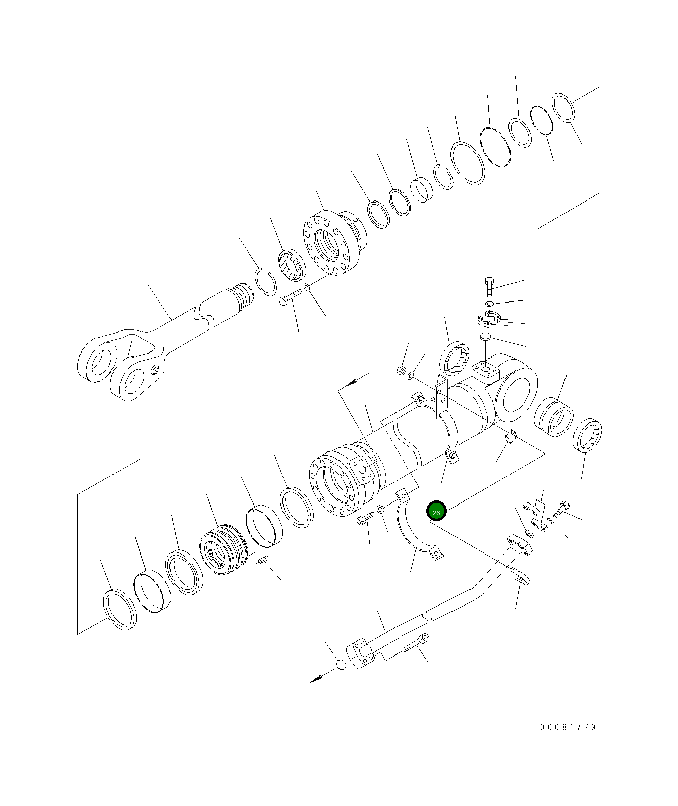 Кронштейн 707-88-28530 Komatsu