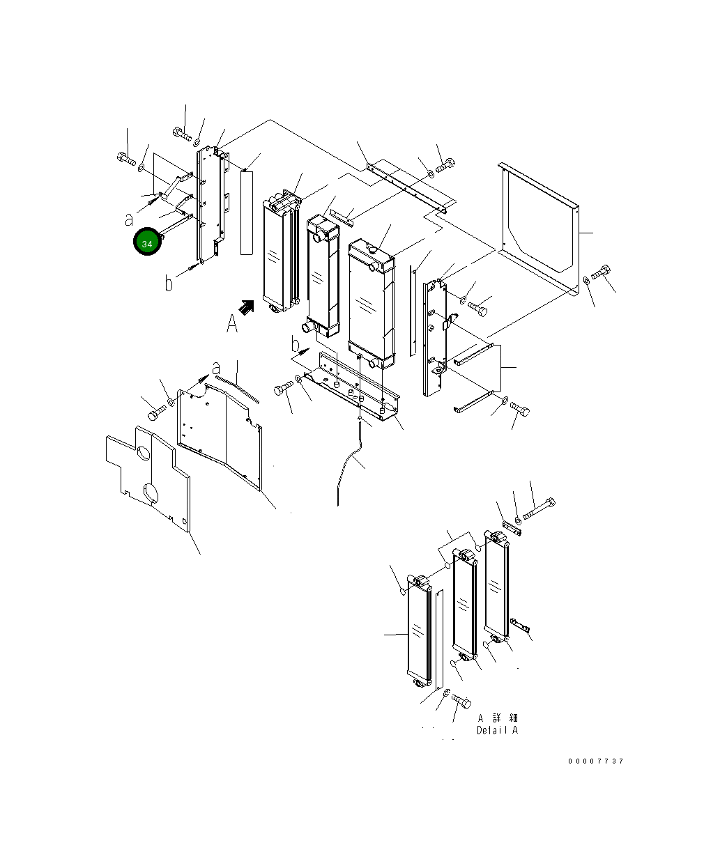 Кронштейн 419-03-31260 Komatsu