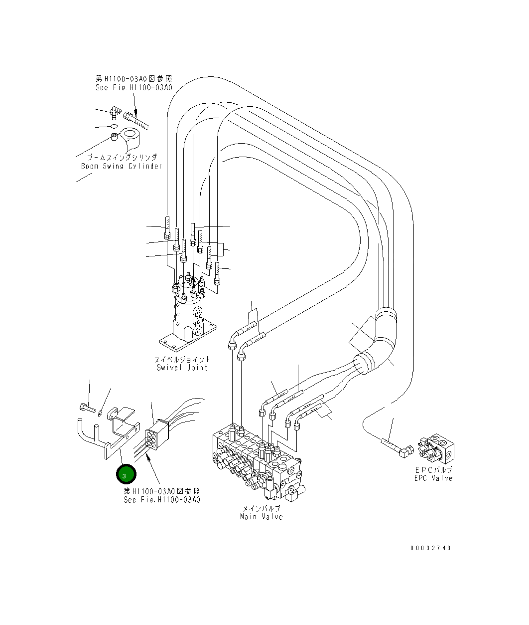 Кронштейн 22L-62-12362 Komatsu