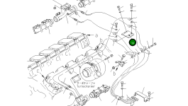 Кронштейн 6219-11-5910 Komatsu