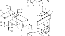 Лист 20G-54-14740 Komatsu