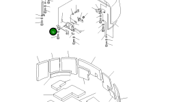 Кронштейн 201-54-72620 Komatsu