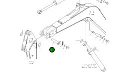 Палец 22L-70-11140 Komatsu