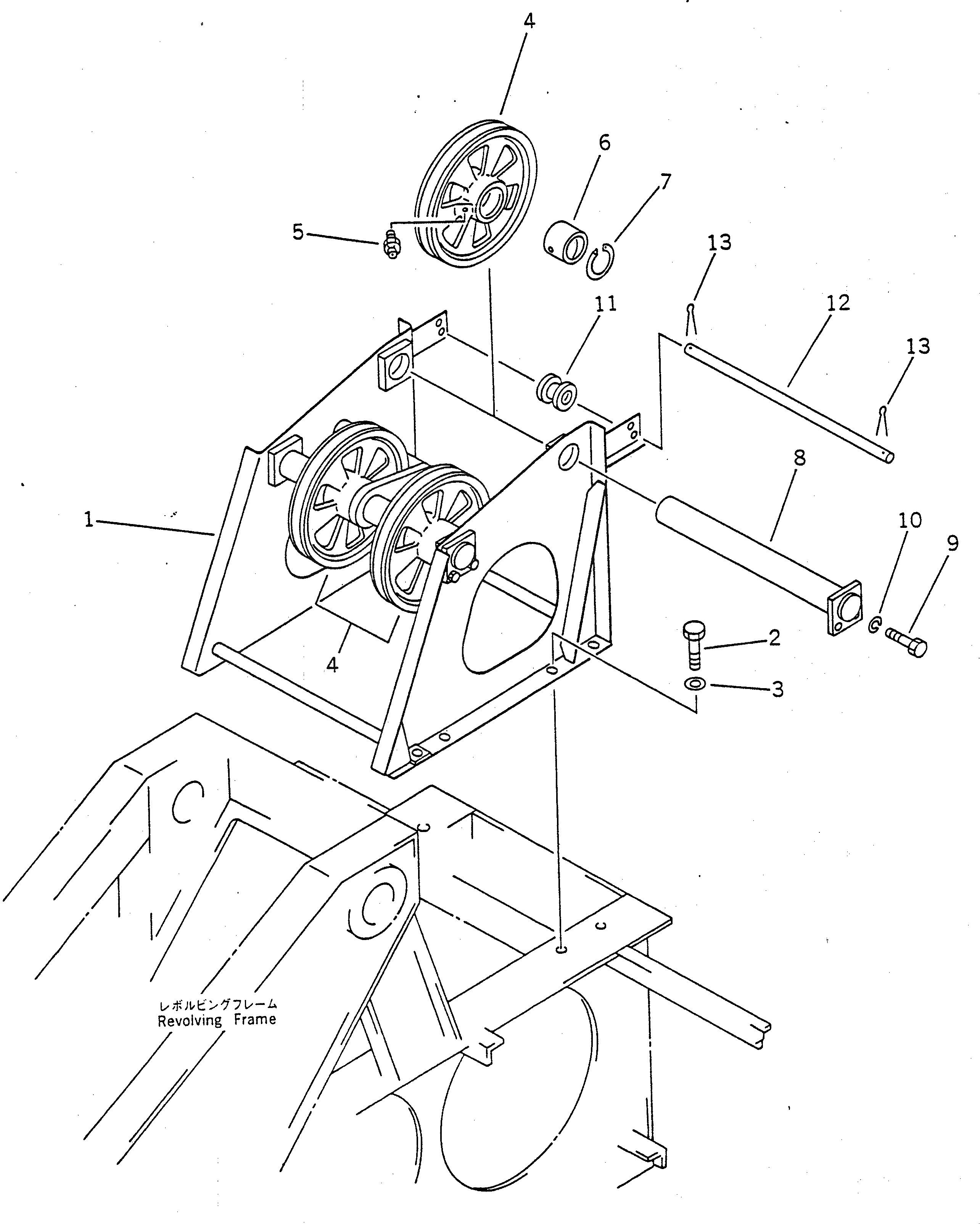 Палец 23S-964-5240 Komatsu