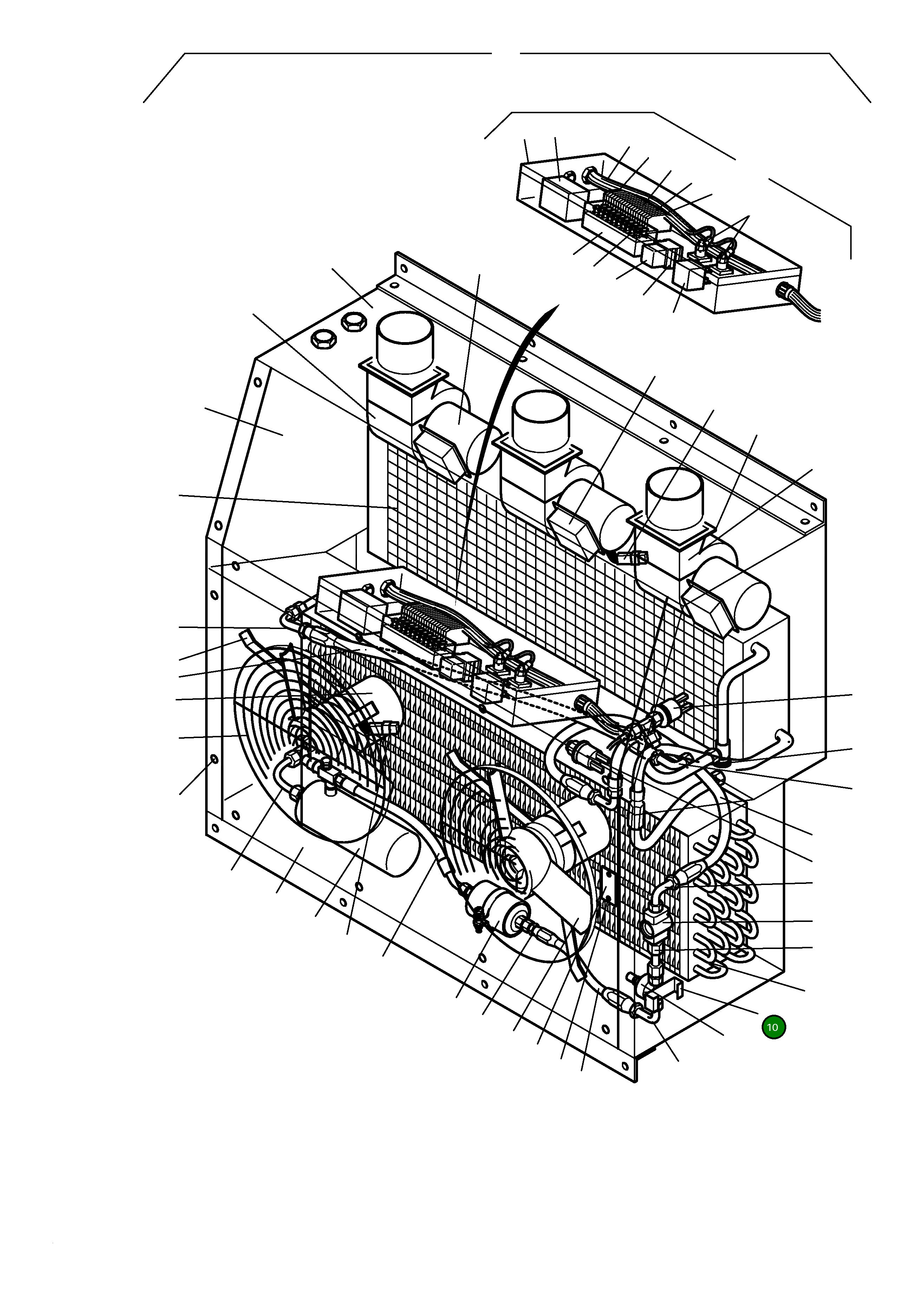 Основание обратного клапана 769 545 73 Komatsu