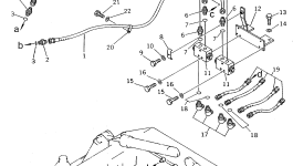Кронштейн 20D-47-48110 Komatsu