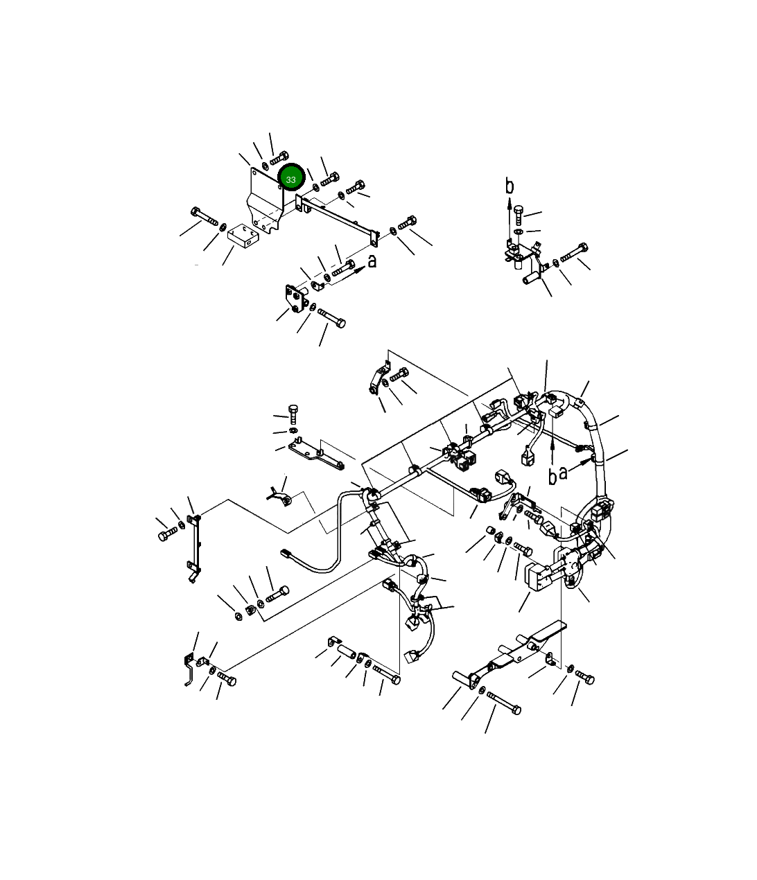 Кронштейн 6252-81-9170 Komatsu