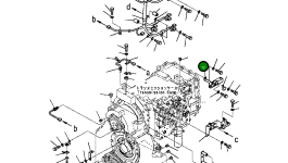 Кронштейн 425-15-46870 Komatsu