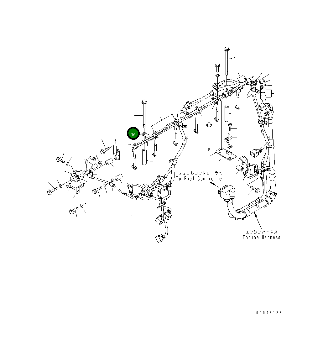 Кронштейн 6251-81-9720 Komatsu