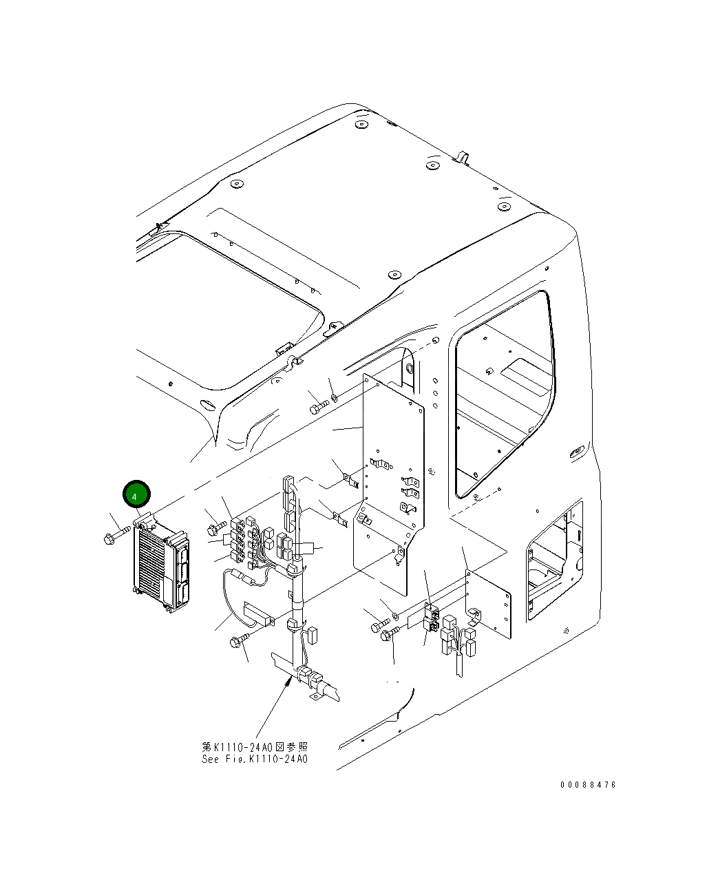 Контроллер 7835-27-2001 Komatsu
