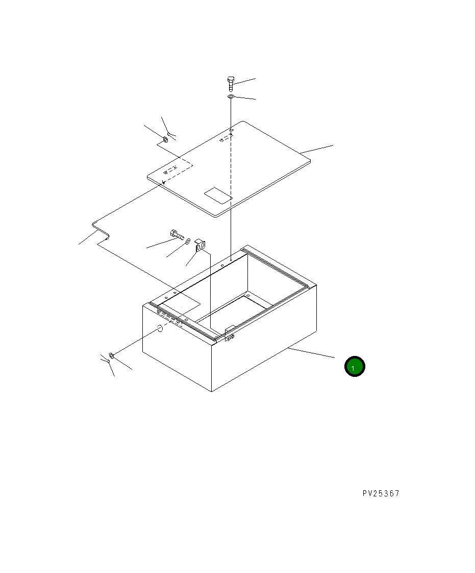 Корпус 8221-54-2630 Komatsu