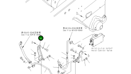 Кронштейн 569-61-85421 Komatsu