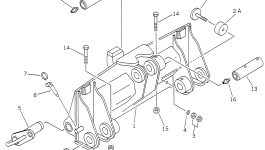 Кронштейн 362-B41-1113 Komatsu